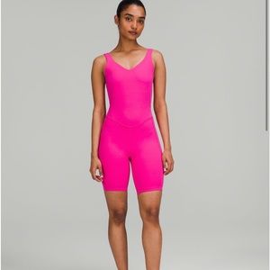 pink lululemon allign bodysuit